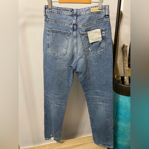 NWT Ag Adriano Goldschmied Alexxis Slim High Rise Vintage Jeans Contour Ag-Ed - Picture 3 of 13